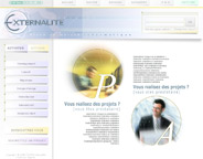 Cайт консалтингового сервиса "Externalite"